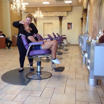 Bella's Threading Salon - My daughter getting her monthly brow maintenance with Sandy. - Eyelash Service Near Me - Rancho Cucamonga, California