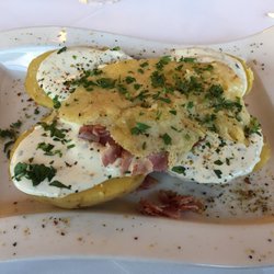 Panoramagasthof Steiner - Ofen-Erdäpfel mit Bergkäse und Speck