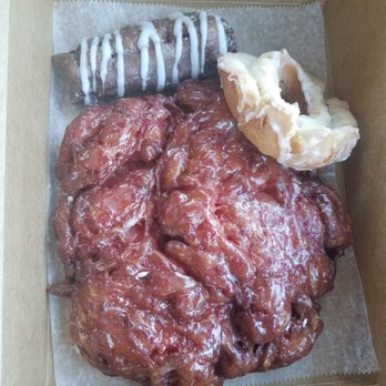 Greenbush Bakery - Told you fritter was huge! - Bakeries Near Me - Madison, Wisconsin