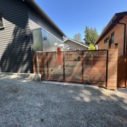 Preston Doors and Gates - Custom automatic security gate build + installation.