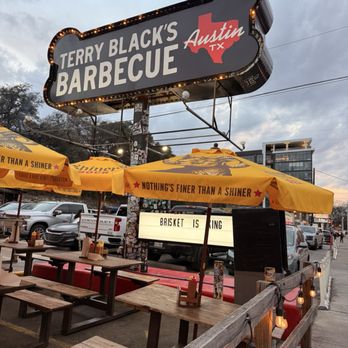 Terry Black's Barbecue - Outside - Barbeque Near Me - Austin, Texas