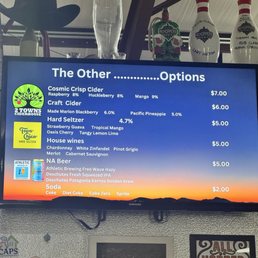 Other options for the non-beer folks