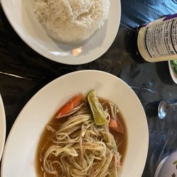 Short Springs Village - Papaya Salad with Rice