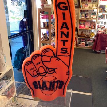 The Gold Bargain - SF Giants Foam Finger - Thrift Stores Near Me - Sonora, California