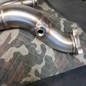 Humble Engineering - Downpipe detail. - Metal Fabricators Near Me - Riverside, California