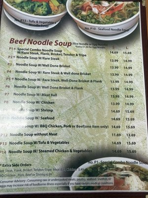 Menu photo 1 Pho Tay Bac Brea, CA Menu photo 1 Pho Tay Bac Brea, CA