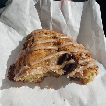 The Coffee Class - Butter maple pecan rum scone So moist and delicious - Coffee & Tea Near Me - Las Vegas, Nevada