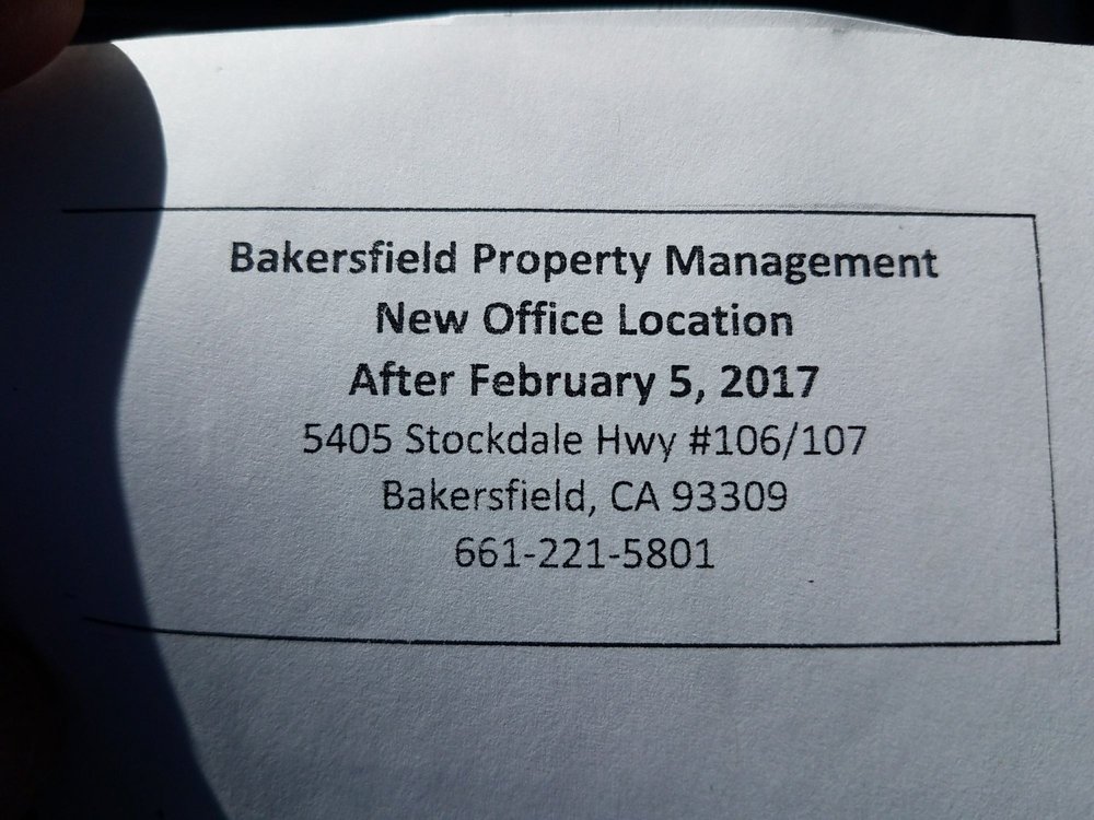 BAKERSFIELD PROPERTY MANAGEMENT 33 Reviews 5405 Stockdale Hwy