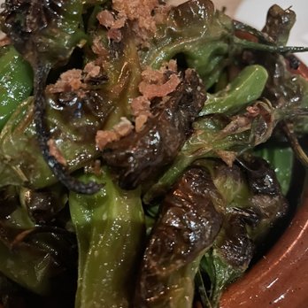 Gabi James - Blistered Shishito Peppers - French Near Me - Redondo Beach, California Gabi James - Blistered Shishito Peppers - French Near Me - Redondo Beach, California