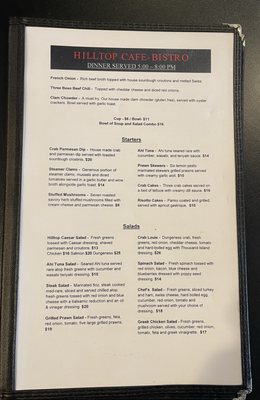 Menu photo 5 Hilltop Cafe Bistro Waldport, OR