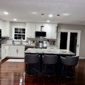 Washington Marble & Granite - Completed kitchen after Washington Marble and Granite Installation - Countertop Installation Near Me - Ijamsville, Maryland Washington Marble & Granite - Completed kitchen after Washington Marble and Granite Installation - Countertop Installation Near Me - Ijamsville, Maryland
