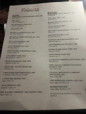Menu photo 5 Robert’s Tropical Table Calistoga, CA Menu photo 5 Robert’s Tropical Table Calistoga, CA