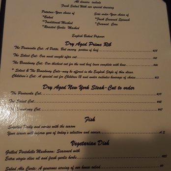 Broadway Prime - Menu - Steakhouses Near Me - Burlingame, California Broadway Prime - Menu - Steakhouses Near Me - Burlingame, California