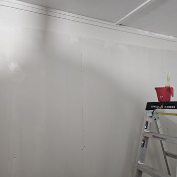 Rhyno's Reliable Repairs - Garage after first coat - General Contractors Near Me - Green Cove Springs, Florida Rhyno's Reliable Repairs - Garage after first coat - General Contractors Near Me - Green Cove Springs, Florida