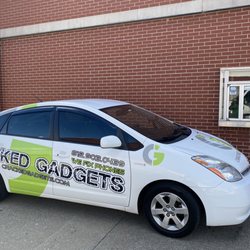 Cracked Gadgets - Test run of our drive-through pick up window at our new office opening Monday Nov 2nd 2020