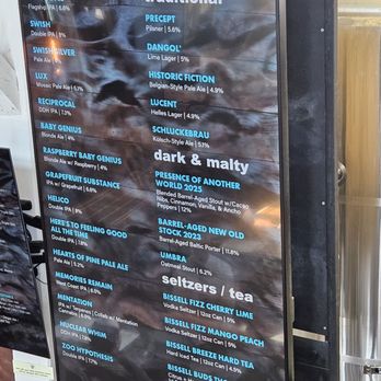 Bissell Brothers - What a menu! - Breweries Near Me - Portland, Maine Bissell Brothers - What a menu! - Breweries Near Me - Portland, Maine