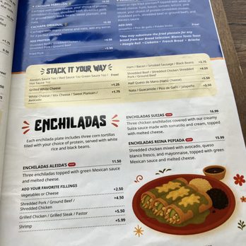 Aleida’s Restaurant - menu - Mexican Near Me - Cedar Park, Texas