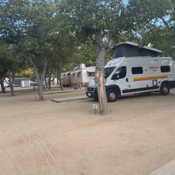 Lake Isabella RV Park - Spaces are well kept sign posted and plenty of space. Tables are clean. Well kept park.