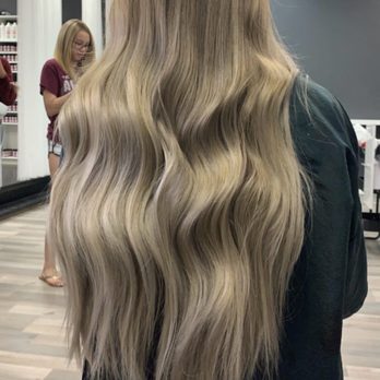 Studio 8 - Balayage ash blonde - Hair Salons Near Me - Pearland, Texas