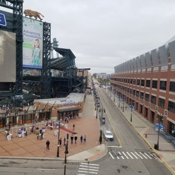 Comerica Park - 2019-09-12 Comerica Park. Detroit, MI. Gate C entrance at Brush and Adams. Ford Field on the right. - Stadiums & Arenas Near Me - Detroit, Michigan Comerica Park - 2019-09-12 Comerica Park. Detroit, MI. Gate C entrance at Brush and Adams. Ford Field on the right. - Stadiums & Arenas Near Me - Detroit, Michigan