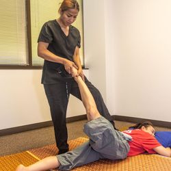 Boon Thai Massage & Bodywork - Boon Thai Massage lower back stretching