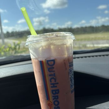 Dutch Bros Coffee - Black Forest Latte - download the apps for the secret menu options - Juice Bars & Smoothies Near Me - Lutz, Florida