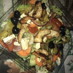 Pizzaservice Adria - Salat mit Putenbrust