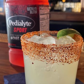 Bar Henry - Shakedown margarita with rimmed tajin - Cocktail Bars Near Me - Los Angeles, California Bar Henry - Shakedown margarita with rimmed tajin - Cocktail Bars Near Me - Los Angeles, California
