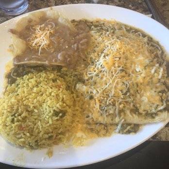 Las Playas - Enchilada plates with green - Mexican Near Me - Fontana, California
