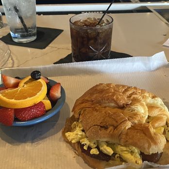 1937 Spirits & Eatery - Breakfast sandwich with fresh fruit - Cocktail Bars Near Me - Jacksonville, Florida 1937 Spirits & Eatery - Breakfast sandwich with fresh fruit - Cocktail Bars Near Me - Jacksonville, Florida