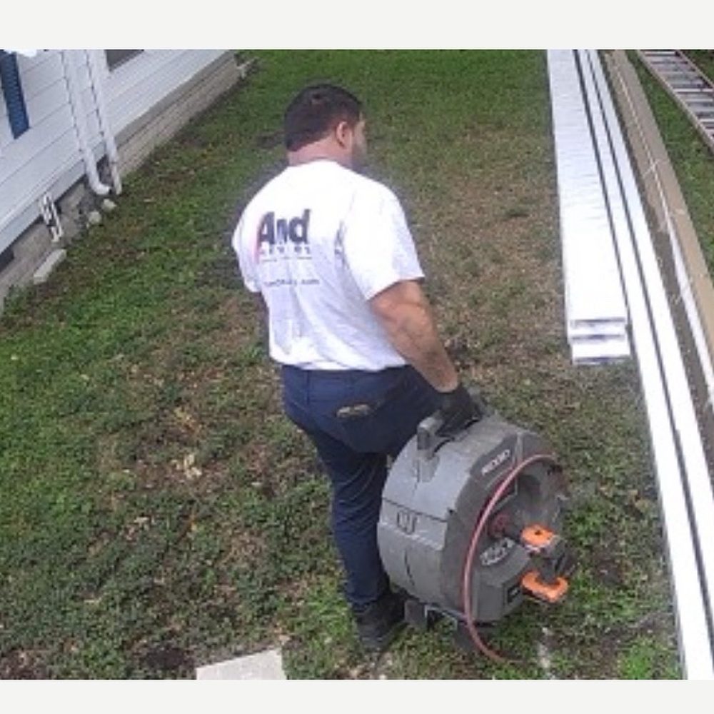 And service plumber Jeff M.