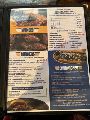 Menu photo 3 Wingman Grill Pensacola, FL