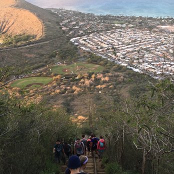 Koko Head - Walking back down after the sunrise - Hiking Near Me - Honolulu, Hawaii Koko Head - Walking back down after the sunrise - Hiking Near Me - Honolulu, Hawaii