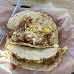 Imelda's Restaurant - Bacon breakfast tacos