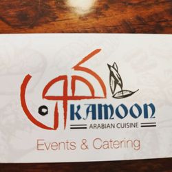 Kamoon Arabian Cuisine - Their business card