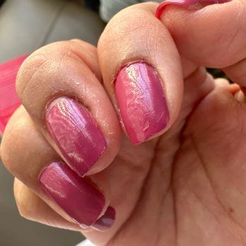 Qtie nails - Crappy paint job, bubbles and ripples - Nail Salons Near Me - Sherman Oaks, California Qtie nails - Crappy paint job, bubbles and ripples - Nail Salons Near Me - Sherman Oaks, California