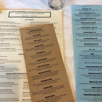 Frontier Public House - New American Near Me - Vancouver, Washington Frontier Public House - New American Near Me - Vancouver, Washington