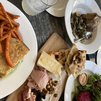 Tiny Boxwoods - Grilled Cheese and Pesto Sandwich Cheese and Meat Board Just ' Beet It ' Burger Wood Fired Artichokes - New American Near Me - Houston, Texas Tiny Boxwoods - Grilled Cheese and Pesto Sandwich Cheese and Meat Board Just ' Beet It ' Burger Wood Fired Artichokes - New American Near Me - Houston, Texas