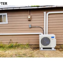 Limitless Heating & Cooling - Ductless Mini-Split (after)