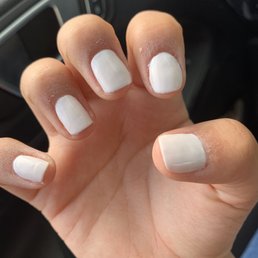 Personally I think they looks sloppy like she rushed to get them finish.