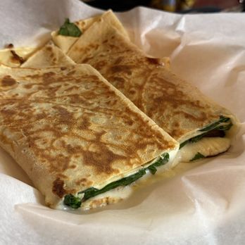 Crepe De France - #4 - Crepe aux epinadrs et jambon - Creperies Near Me - Seattle, Washington