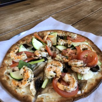 Duomo Pizza - Shrimp Alfredo pizza - Pizza Near Me - Corona, California Duomo Pizza - Shrimp Alfredo pizza - Pizza Near Me - Corona, California