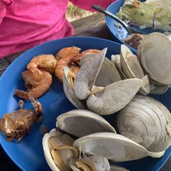 Generation Seafood - Clams and shrimp