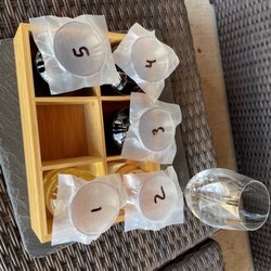 Styring Vineyards - Self service tasting carafes