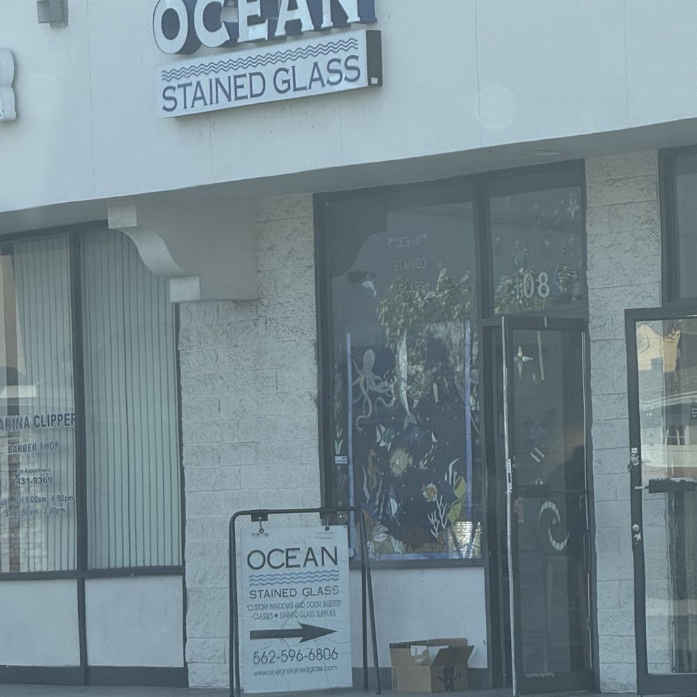 Ocean Stained Glass - Store Front - Art Schools Near Me - Seal Beach, California Ocean Stained Glass - Store Front - Art Schools Near Me - Seal Beach, California