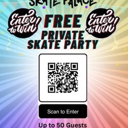 The Skate Palace - They are offering a chance to win a private party