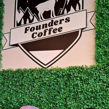 Founders Coffee - Display with hats - Coffee & Tea Near Me - Las Vegas, Nevada Founders Coffee - Display with hats - Coffee & Tea Near Me - Las Vegas, Nevada