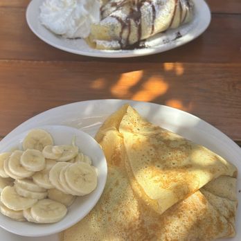 Crêpe Expectations - The Rosarito Crepe gluten free, and the monkey crepes gluten free - Creperies Near Me - Las Vegas, Nevada