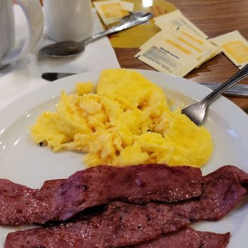 Denny's - healthy choice turkey bacon and scrambled eggs soft perfect - Diners Near Me - Joplin, Missouri