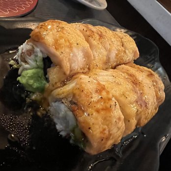 San Clemente Sushi Company - Baked salmon roll - Sushi Bars Near Me - San Clemente, California San Clemente Sushi Company - Baked salmon roll - Sushi Bars Near Me - San Clemente, California